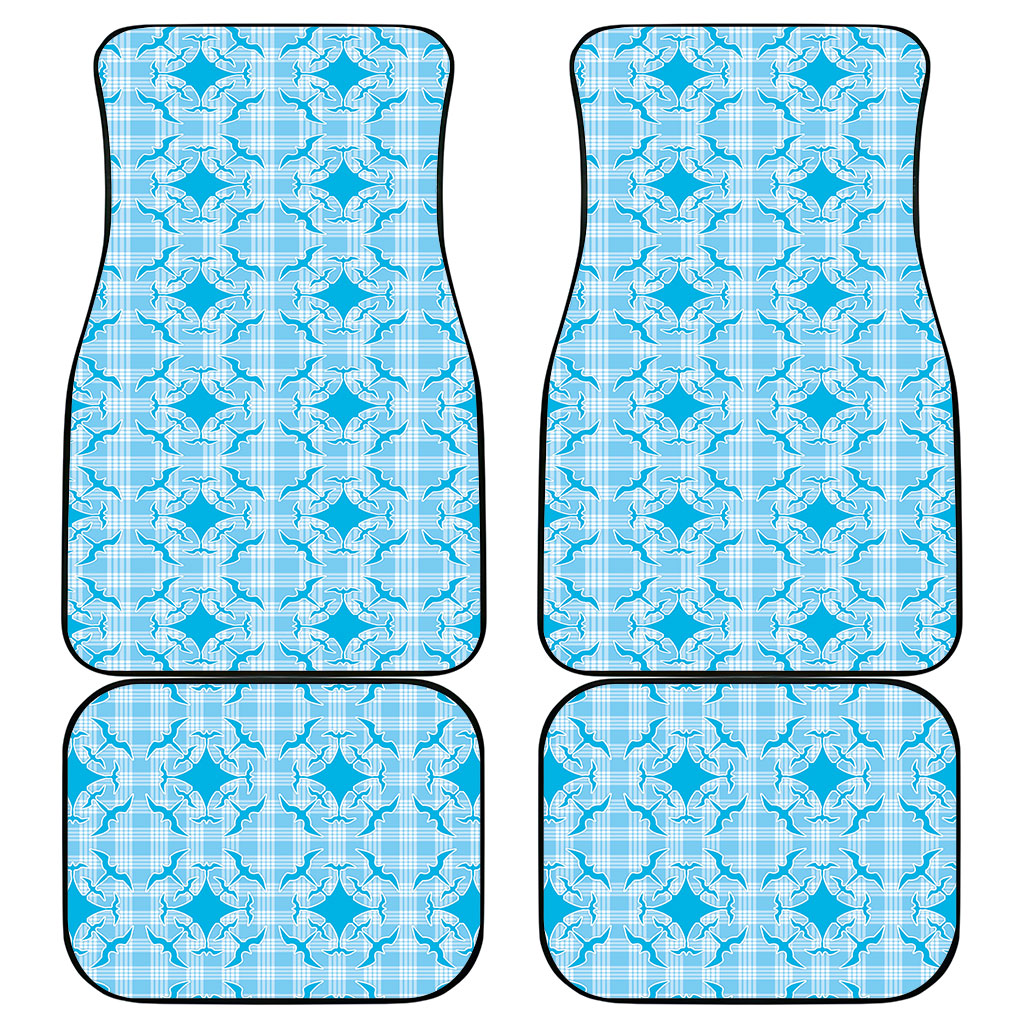 Polu Hawaii Iwa Bird Palaka Motifs Car Mats