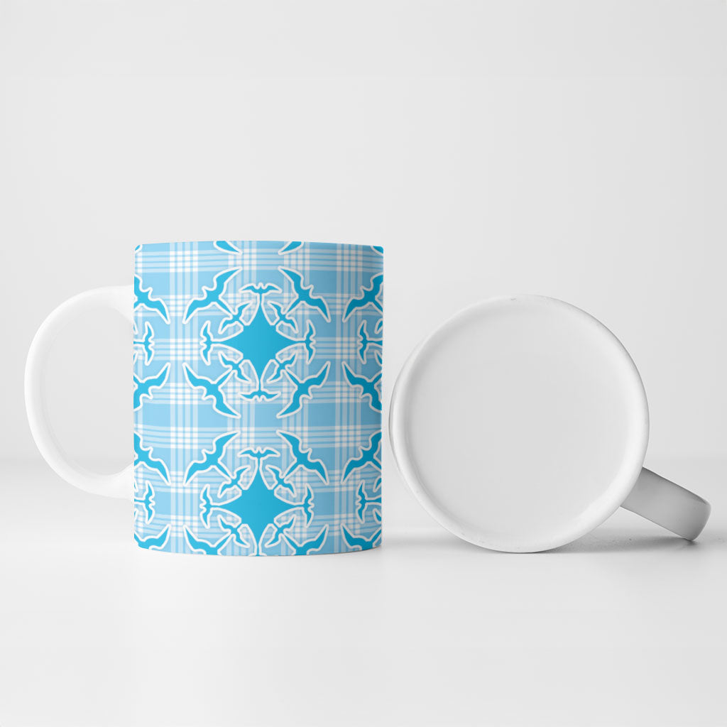 Polu Hawaii Iwa Bird Palaka Motifs Ceramic Mug