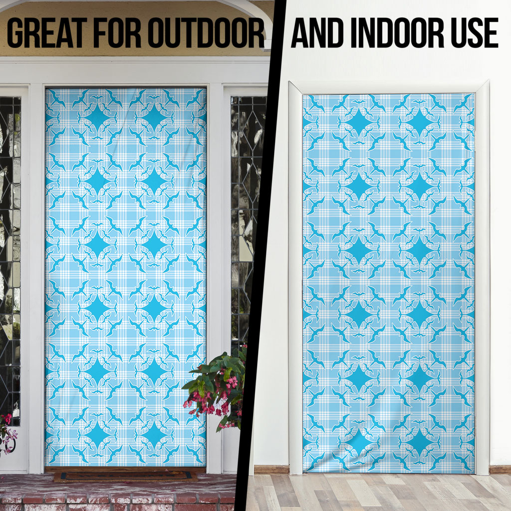 Polu Hawaii Iwa Bird Palaka Motifs Door Cover