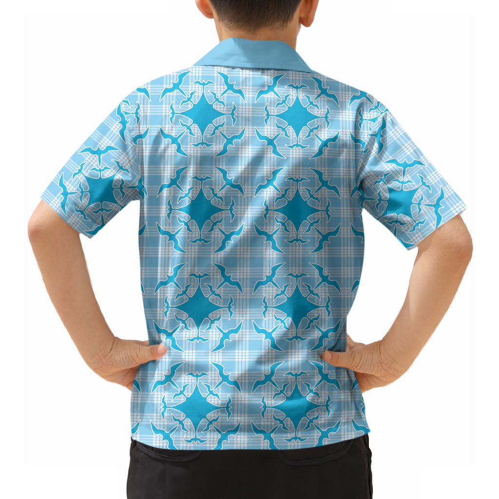 Polu Hawaii Iwa Bird Palaka Motifs Hawaiian Shirt LT14 - Polynesian Pride