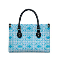Polu Hawaii Iwa Bird Palaka Motifs Leather Bag