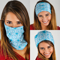 Polu Hawaii Iwa Bird Palaka Motifs Neck Gaiter