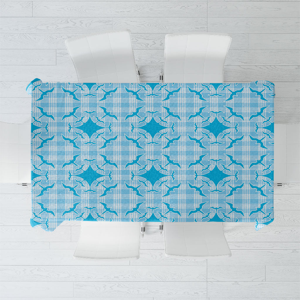 Polu Hawaii Iwa Bird Palaka Motifs Tablecloth