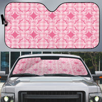 Alaka Hawaii Iwa Bird Palaka Motifs Auto Sun Shade