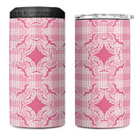 Alaka Hawaii Iwa Bird Palaka Motifs 4 in 1 Can Cooler Tumbler