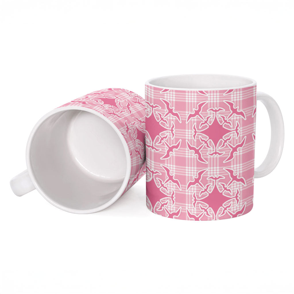 Alaka Hawaii Iwa Bird Palaka Motifs Ceramic Mug