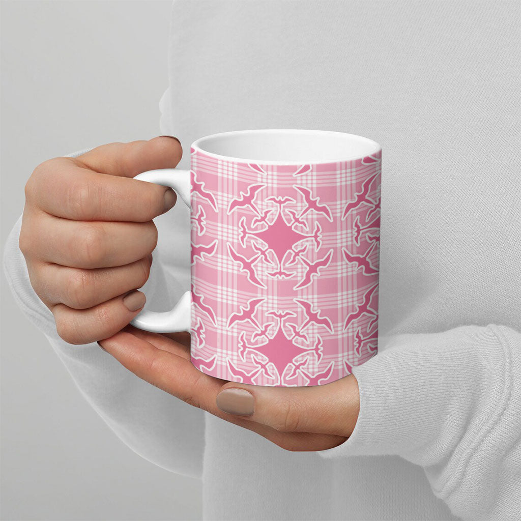 Alaka Hawaii Iwa Bird Palaka Motifs Ceramic Mug