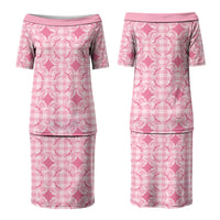 Alaka Hawaii Iwa Bird Palaka Motifs Couples Matching Puletasi and Hawaiian Shirt LT14 - Polynesian Pride