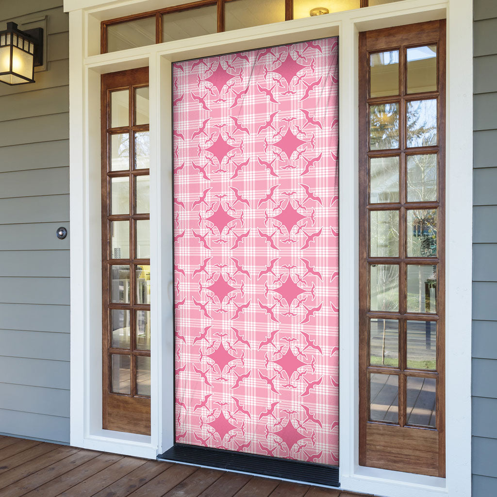 Alaka Hawaii Iwa Bird Palaka Motifs Door Cover