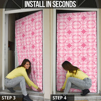 Alaka Hawaii Iwa Bird Palaka Motifs Door Cover
