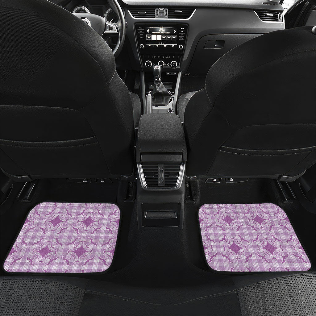 Poni Hawaii Iwa Bird Palaka Motifs Car Mats