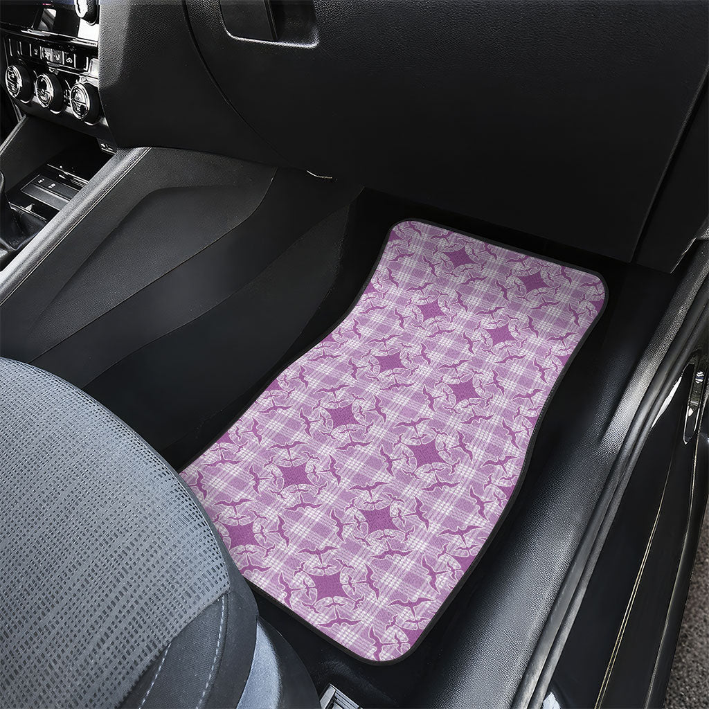 Poni Hawaii Iwa Bird Palaka Motifs Car Mats
