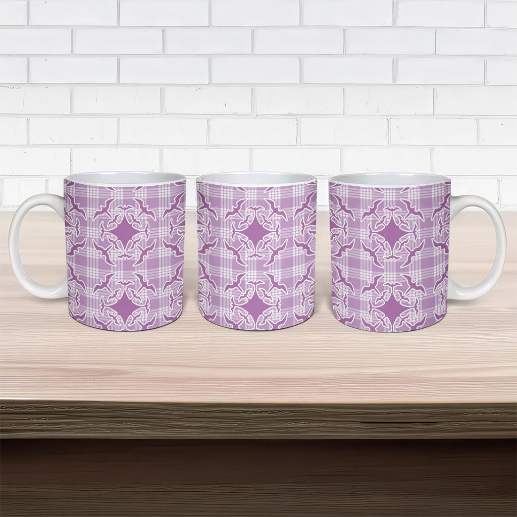 Poni Hawaii Iwa Bird Palaka Motifs Ceramic Mug
