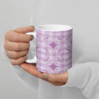 Poni Hawaii Iwa Bird Palaka Motifs Ceramic Mug
