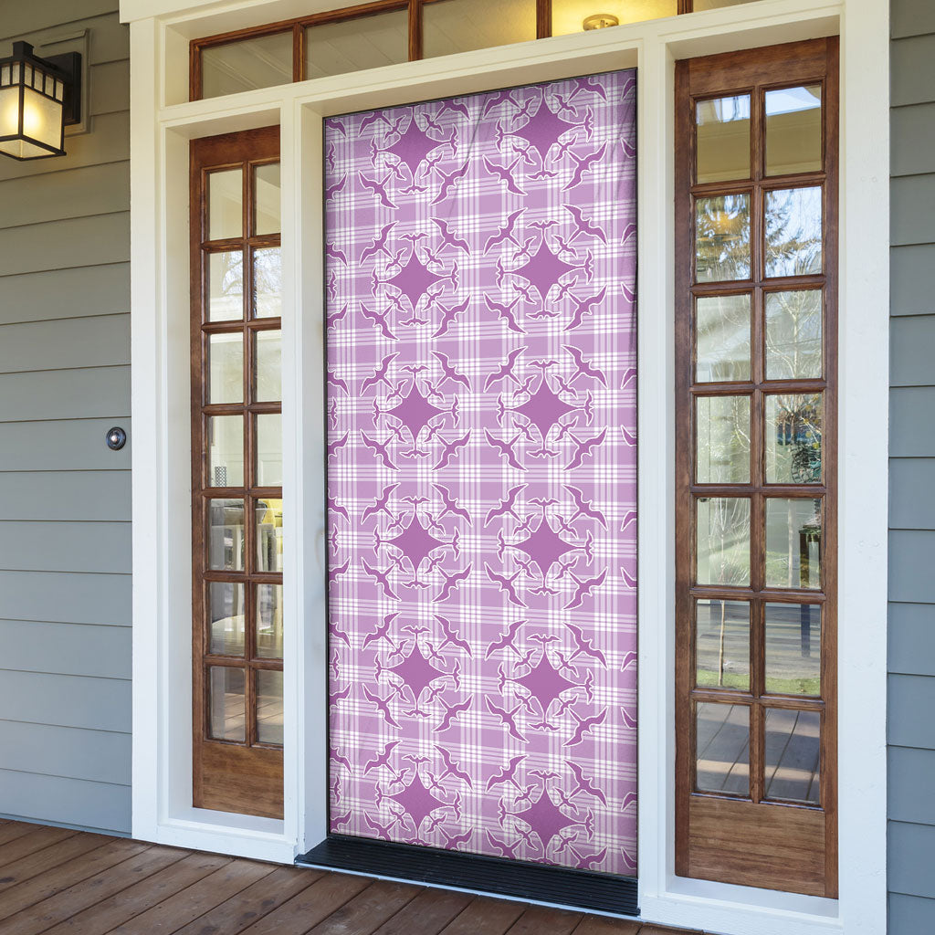 Poni Hawaii Iwa Bird Palaka Motifs Door Cover
