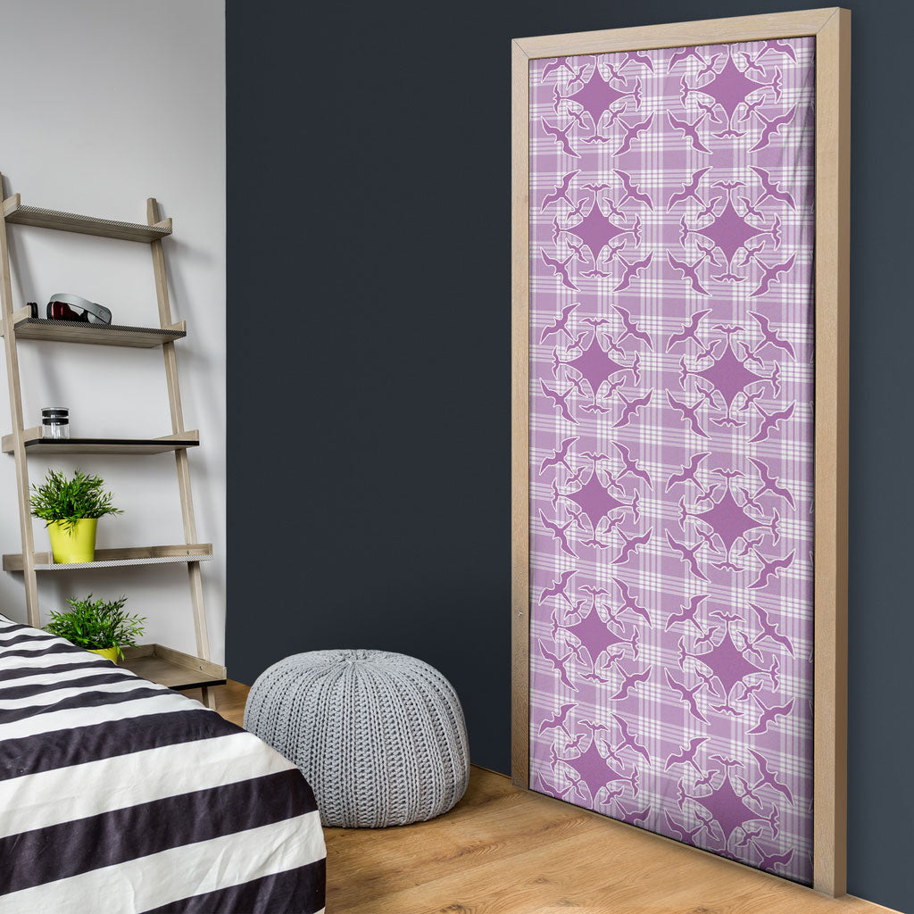 Poni Hawaii Iwa Bird Palaka Motifs Door Cover