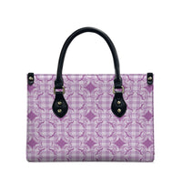 Poni Hawaii Iwa Bird Palaka Motifs Leather Bag