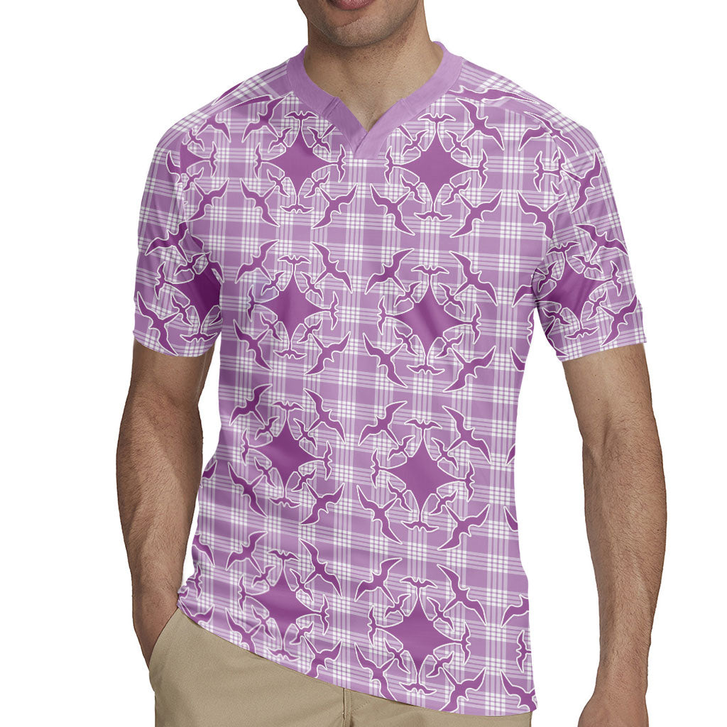 Poni Hawaii Iwa Bird Palaka Motifs Rugby Jersey