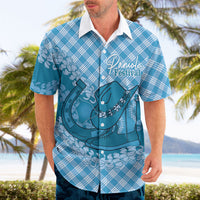 Polu Hawaii Cowboy Palaka Motifs Personalised Hawaiian Shirt Paniolo Festival Puakenikeni Lei LT14 - Polynesian Pride