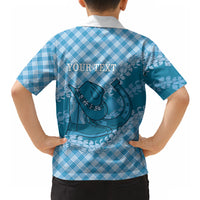 Polu Hawaii Cowboy Palaka Motifs Personalised Hawaiian Shirt Paniolo Festival Puakenikeni Lei LT14 - Polynesian Pride