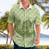 Omaomao Hawaii Cowboy Palaka Motifs Personalised Hawaiian Shirt Paniolo Festival Puakenikeni Lei LT14 - Polynesian Pride