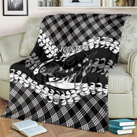 Eleele Hawaii Cowboy Palaka Motifs Personalised Blanket Paniolo Festival Puakenikeni Lei