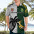 South Africa And Fiji Rugby Hawaiian Shirt 2023 World Cup Fijian Tapa With Kente Pattern LT14 - Polynesian Pride