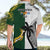 South Africa And Fiji Rugby Hawaiian Shirt 2023 World Cup Fijian Tapa With Kente Pattern LT14 - Polynesian Pride