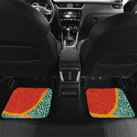 Penama Province Car Mats Vanuatu Map - Plumeria Flag Color