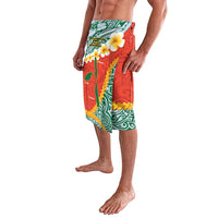 Penama Province Lavalava Vanuatu Map - Plumeria Flag Color