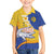 Torba Province Family Matching Summer Maxi Dress and Hawaiian Shirt Vanuatu Pattern Crocodile - Plumeria Flag Color