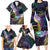 Personalized Polynesian Memorial Family Matching Long Sleeve Bodycon Dress and Hawaiian Shirt Dragonflies Appear When Angels Are Near