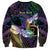 Personalized Polynesian Memorial Sweatshirt Dragonflies Appear When Angels Are Near