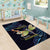 As Long As I Breathe You'll Be Remembered Area Rug Dragonflies Memorial - Polynesian Pattern