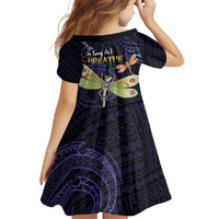 As Long As I Breathe You'll Be Remembered Family Matching Long Sleeve Bodycon Dress and Hawaiian Shirt Dragonflies Memorial - Polynesian Pattern LT14 - Polynesian Pride