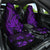 Purple Polynesia Shark Tattoo Car Seat Cover With Polynesian Plumeria LT14 One Size Purple - Polynesian Pride