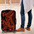 Red Polynesia Luggage Cover Shark Tattoo With Polynesian Plumeria LT14 Red - Polynesian Pride