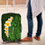 Green Polynesia Luggage Cover Plumeria Tropical Leaves With Galaxy Polynesian Art LT14 Green - Polynesian Pride