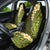 Lime Green Tropical Plumeria With Galaxy Polynesian Art Car Seat Cover LT14 - Polynesian Pride