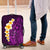 Purple Tropical Plumeria With Galaxy Polynesian Art Luggage Cover LT14 Purple - Polynesian Pride