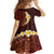 Red Tropical Plumeria With Galaxy Polynesian Art Family Matching Tank Maxi Dress and Hawaiian Shirt LT14 - Polynesian Pride