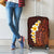 Red Tropical Plumeria With Galaxy Polynesian Art Luggage Cover LT14 - Polynesian Pride