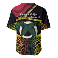 Vanuatu 1980 Baseball Jersey Hapi 45 Yia Indipendens Anivesari