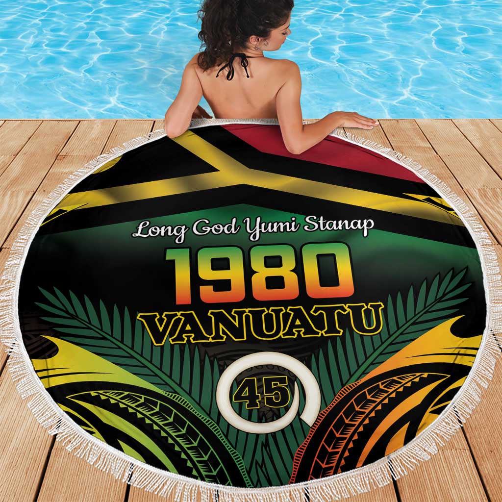 Vanuatu 1980 Beach Blanket Hapi 45 Yia Indipendens Anivesari