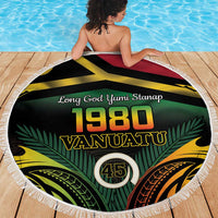 Vanuatu 1980 Beach Blanket Hapi 45 Yia Indipendens Anivesari