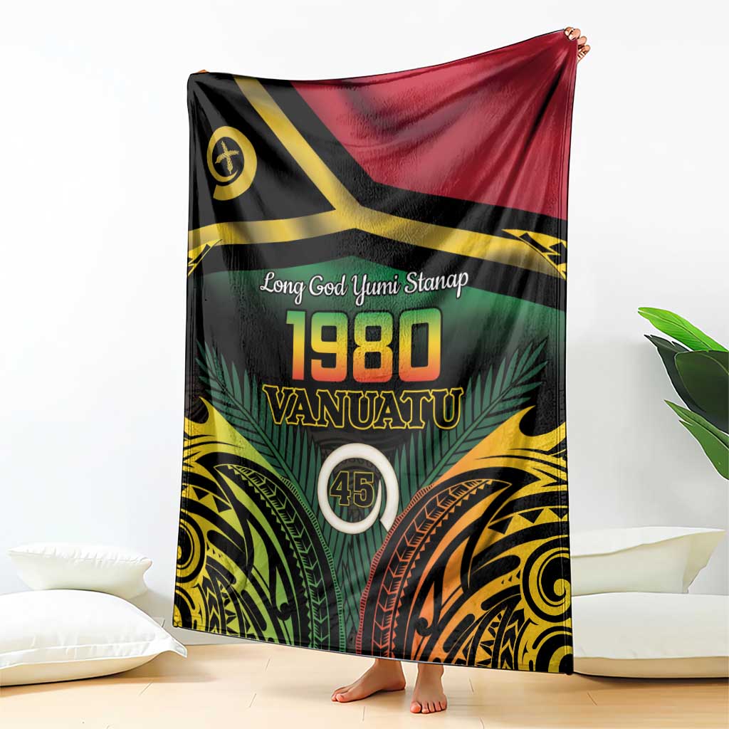 Vanuatu 1980 Blanket Hapi 45 Yia Indipendens Anivesari
