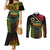 Vanuatu 1980 Couples Matching Mermaid Dress and Long Sleeve Button Shirt Hapi 45 Yia Indipendens Anivesari