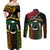 Vanuatu 1980 Couples Matching Off Shoulder Maxi Dress and Long Sleeve Button Shirt Hapi 45 Yia Indipendens Anivesari