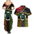 Vanuatu 1980 Couples Matching Summer Maxi Dress and Hawaiian Shirt Hapi 45 Yia Indipendens Anivesari