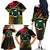 Vanuatu 1980 Family Matching Off The Shoulder Long Sleeve Dress and Hawaiian Shirt Hapi 45 Yia Indipendens Anivesari